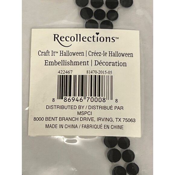 Recollections Halloween Bling Rhinestone Gem Embellishment Letter V 422467 - Picture 2 of 3